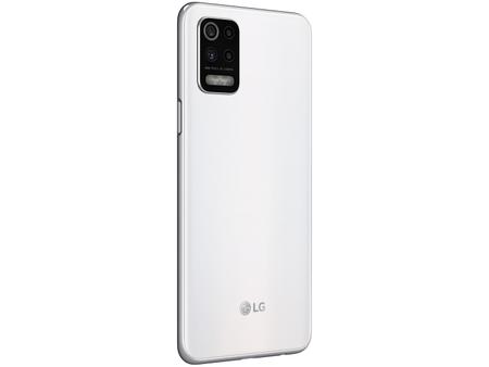 Imagem de Smartphone LG K62+ 128GB Branco 4G Octa-Core - 4GB RAM Tela 6,59” Câm. Quádrupla + Selfie 28MP