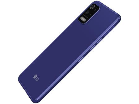 Imagem de Smartphone LG K62 64GB Azul 4G Octa-Core 4GB RAM Tela 6,59” Câm. Quádrupla + Selfie 13MP