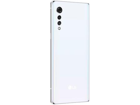 Imagem de Smartphone LG Velvet 128GB Aurora White Octa-Core - 6GB RAM Tela 6,8” Câm. Tripla + Selfie 16MP