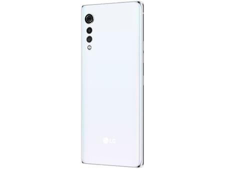 Imagem de Smartphone LG Velvet 128GB Aurora White Octa-Core - 6GB RAM Tela 6,8” Câm. Tripla + Selfie 16MP