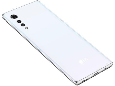 Imagem de Smartphone LG Velvet 128GB Aurora White Octa-Core - 6GB RAM Tela 6,8” Câm. Tripla + Selfie 16MP