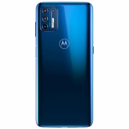 Imagem de Smartphone Motorola G9 Plus 128GB 4G Câmera Quádrupla 64MP 8MP 2MP 2MP Frontal 16MP Azul Índigo