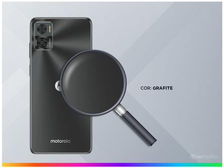 Imagem de Smartphone Motorola Moto E22 32GB Grafite 4G 2GB RAM 6,5” Câm. Dupla + Selfie 5MP Dual Chip