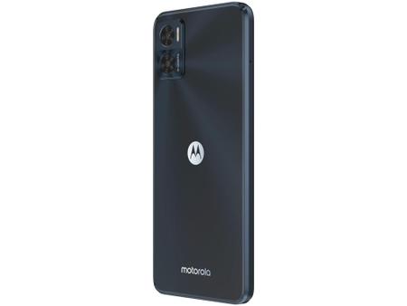 Imagem de Smartphone Motorola Moto E22 64GB Preto 4G 4GB RAM 6,5” Câm. Dupla + Selfie 5MP Dual Chip