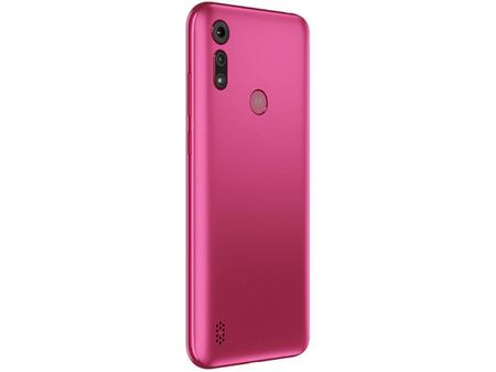 Imagem de Smartphone Motorola Moto E6i 32GB Pink 4G 2GB RAM Tela 6,1” Câm. Dupla + Selfie 5MP