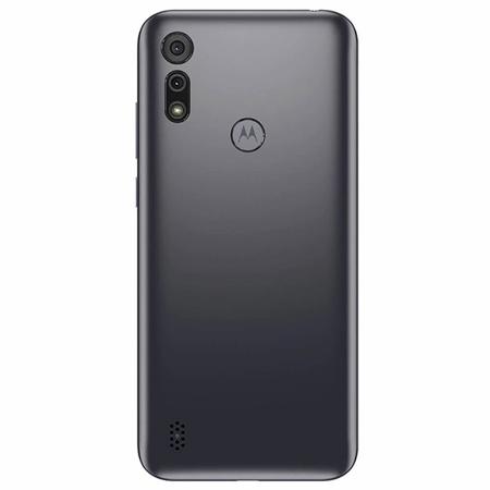 Imagem de Smartphone Motorola Moto E6i 32GB Tela 6.1" Câmera 13MP Frontal 5MP Android 10 Go Cinza Titanium