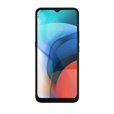 Imagem de Smartphone Motorola Moto E7 XT2081-1, Cinza Metálico, Tela 6.5", 4G+Wi-Fi, Android 10, 48MP+2MP, Frontal 5MP,64GB