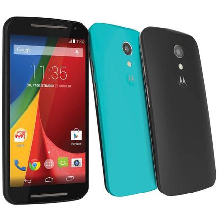 Imagem de Smartphone Motorola Moto G 2º Geração XT1069 16GB Tela 5 Android 4.4 TV Digital Dual Chip Colors