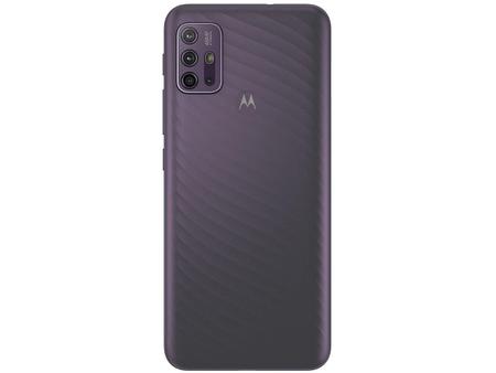 Imagem de Smartphone Motorola Moto G10 64GB Cinza Aurora 4G 4GB RAM Tela 6,5” Câm. Quádrupla + Selfie 8MP