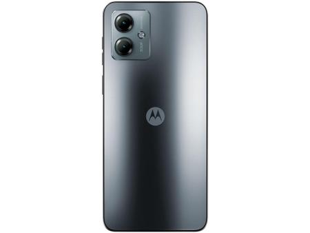 Imagem de Smartphone Motorola Moto G24 128GB Grafite 4GB + 4GB RAM Boost 6,6" Câm. Dupla  Selfie 8MP Dual Chip