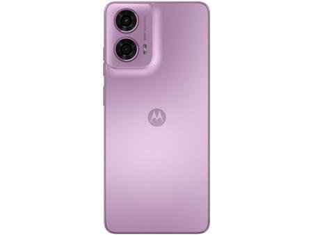 Imagem de Smartphone Motorola Moto G24 128GB Rosa 4GB + 4GB RAM Boost 6,6" Câm. Dupla + Selfie 8MP Dual Chip