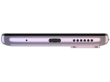 Imagem de Smartphone Motorola Moto G30 128GB White Lilac 4G - 4GB RAM Tela 6,5” Câm. Quádrupla + Selfie 13MP