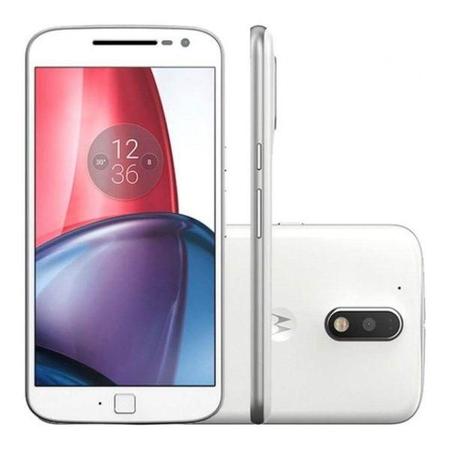 Smartphone Moto G4 Plus Branco Dual Chip 32GB 4G Wi-Fi Câmera 16 MP -  Motorola XT1640/W - mobile