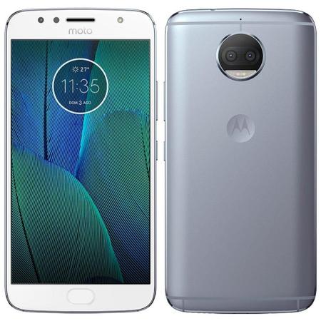 Imagem de Smartphone Motorola Moto G5s Plus Azul Topazio, Dual Chip, Tela 5.5" 4G+WiFi, Android 7.1, Câmera Traseira Dupla 13MP, 32GB