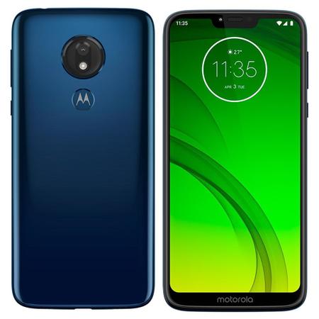 Imagem de Smartphone Motorola Moto G7 Power Azul Navy, Dual Chip, Tela 6,2", 4G+Wi-Fi, Android Pie, 12MP, 32GB