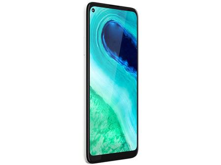 Imagem de Smartphone Motorola Moto G8 64GB Branco Prisma 4G - 4GB RAM Tela 6,4” Câm. Tripla + Câm. Selfie 8MP