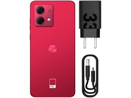 Imagem de Smartphone Motorola Moto G84 256GB Magenta 5G Snapdragon 695 8GB RAM 6,55" Câm. Dupla + Selfie 16MP