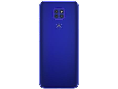 Imagem de Smartphone Motorola Moto G9 Play 64GB Azul Safira 4G Octa-Core 4GB RAM 6,5” Câm. Tripla + Selfie 8MP