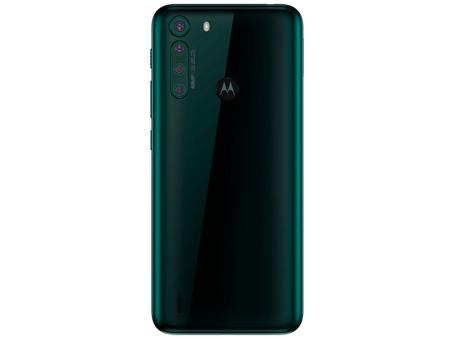 Imagem de Smartphone Motorola One Fusion 128GB Verde - Esmeralda 4GB RAM 6,5” Câm. Quádrupla + Selfie 8MP