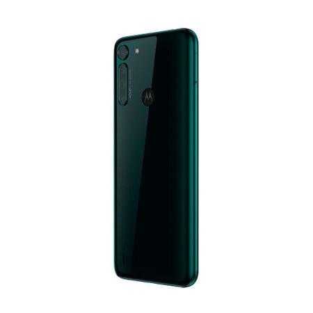 Imagem de Smartphone Motorola One Fusion Verde Esm., Tela 6.5", Câm.Traseira 48 + 8 + 5 + 2 MP, Frontal 8MP, 128GB