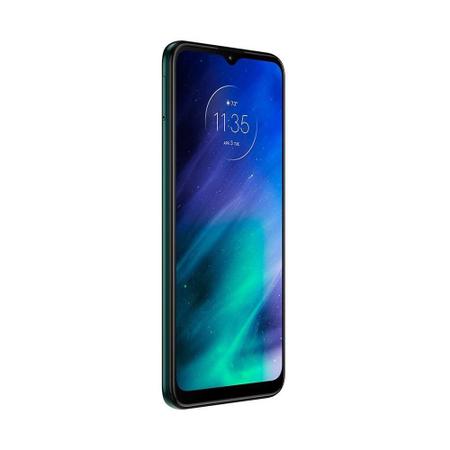 Imagem de Smartphone Motorola One Fusion Verde Esm., Tela 6.5", Câm.Traseira 48 + 8 + 5 + 2 MP, Frontal 8MP, 128GB