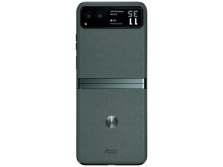 Imagem de Smartphone Motorola Razr 40 256GB Green 5G Snapdragon 8GB RAM 6,9" Câm. Dupla + Selfie 64MP