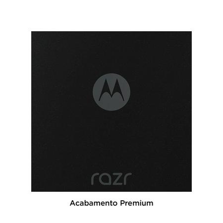 Imagem de Smartphone Motorola Razr 40 Ultra 5G 256GB 8GB RAM Câmera Dupla 12MP+13MP Selfie 32MP 6,9"-Preto
