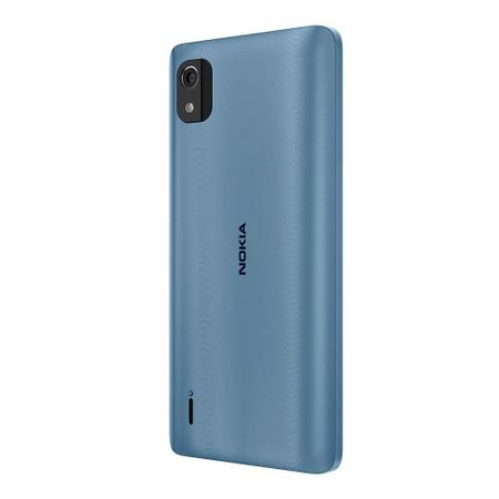 Imagem de Smartphone Nokia C2 Segunda Edição, Azul, Tela 5.7", 4G+Wi-Fi, Câm. Traseira 5MP, Câm. Frontal 2MP, 2GB RAM, 32GB