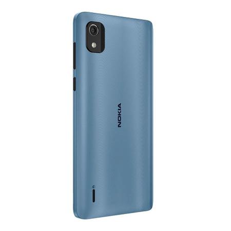 Imagem de Smartphone Nokia C2 Segunda Edição, Azul, Tela 5.7", 4G+Wi-Fi, Câm. Traseira 5MP, Câm. Frontal 2MP, 2GB RAM, 32GB