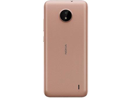 Imagem de Smartphone Nokia C20 32GB Dourado 4G Octa-Core 2GB RAM Tela 6,5” Câm. 5MP + Câm. Selfie 5MP