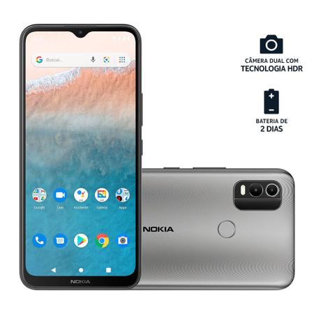 Smartphone com tela HD de 6,58 polegadas, câmera dupla, celular, 7300mAh,  bateria, GPS, compatível com jogos Plugue UE