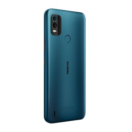 Imagem de Smartphone Nokia C21 Plus 4G 128GB Tela HD+ 6,5” Câm Dupla 13MP Android Bateria de 2 dias de duração + Capa/Película/Fone/Carregador - Azul - NK097