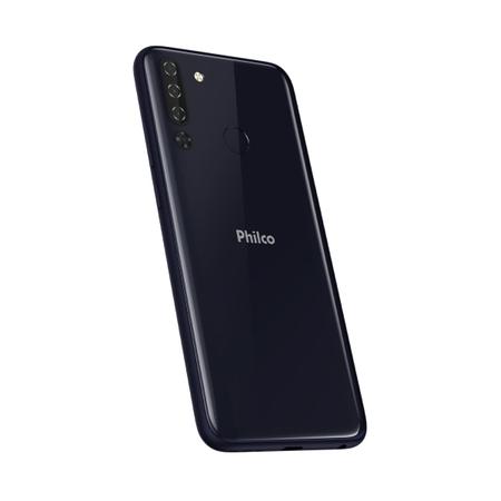 Imagem de Smartphone Philco Hit P12 Dark Blue 6,2” Android 11 128GB