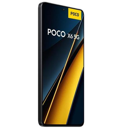 Imagem de Smartphone Poco X6 5G Global 256GB /12GB RAM Dual SIM Tela 6.67" -Azul *ipla, Android 13 e Processador Octa-Core
