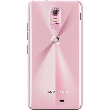 Imagem de Smartphone Quantum Muv Pro Cherry Blossom Rosa 5,5" 32GB Dual Chip 16MP Radio-FM Octa-Core