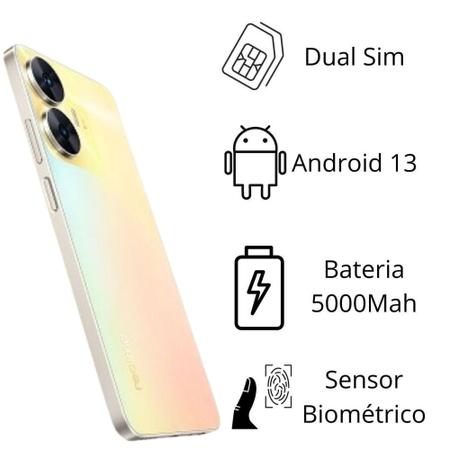 Imagem de Smartphone Realme C55 8Gb Ram 256 Gb Rom- Sunshower Dourado - Global