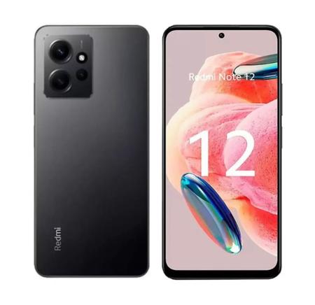 CELULAR XIAOMI REDMI NOTE12 4GB+128GB GLOBAL ONYX GRAY