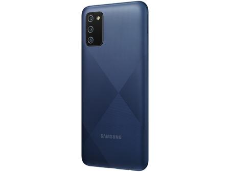 Imagem de Smartphone Samsung Galaxy A02s 32GB Azul 4G - Octa-Core 3GB RAM 6,5” Câm. Tripla + Selfie 5MP