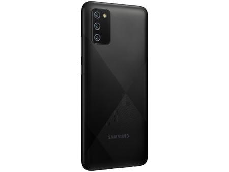 Imagem de Smartphone Samsung Galaxy A02s 32GB Preto 4G - Octa-Core 3GB RAM 6,5” Câm. Tripla + Selfie 5MP