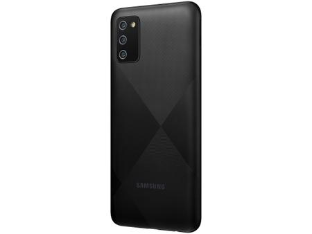 Imagem de Smartphone Samsung Galaxy A02s 32GB Preto 4G - Octa-Core 3GB RAM 6,5” Câm. Tripla + Selfie 5MP