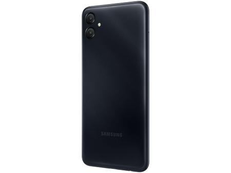 Imagem de Smartphone Samsung Galaxy A04e 64GB Preto 4G Octa-Core 3GB RAM 6,5” Câm. Dupla + Selfie 5MP