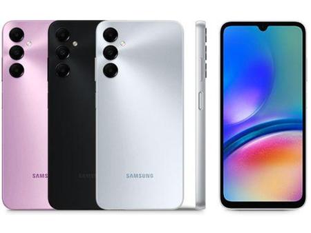 Imagem de Smartphone Samsung Galaxy A05s 6,7" 128GB Prata 6GB RAM Câm. Tripla 50MPMP Bateria 5000mAh Dual Chip