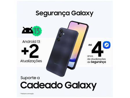 Imagem de Smartphone Samsung Galaxy A05s 6,7" 128GB Preto 6GB RAM  Câm. Tripla 50MP + Selfie 8MP Bateria 5000mAh Dual Chip