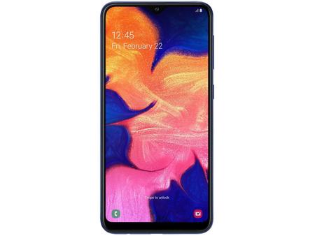 Imagem de Smartphone Samsung Galaxy A10 32GB Azul 4G