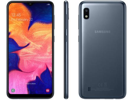 Imagem de Smartphone Samsung Galaxy A10 32GB Preto 4G