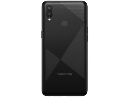 Imagem de Smartphone Samsung Galaxy A10s 32GB Preto Absurdo - 4G 2GB RAM Tela 6,2” Câm. Dupla + Selfie 8MP