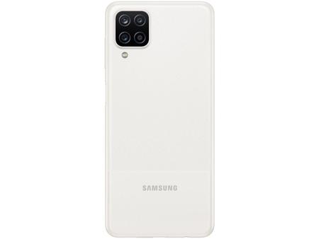 Imagem de Smartphone Samsung Galaxy A12 64GB Branco 4G Octa-Core 4GB RAM 6,5” Câm. Quádrupla + Selfie 8MP
