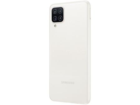 Imagem de Smartphone Samsung Galaxy A12 64GB Branco 4G Octa-Core 4GB RAM 6,5” Câm. Quádrupla + Selfie 8MP