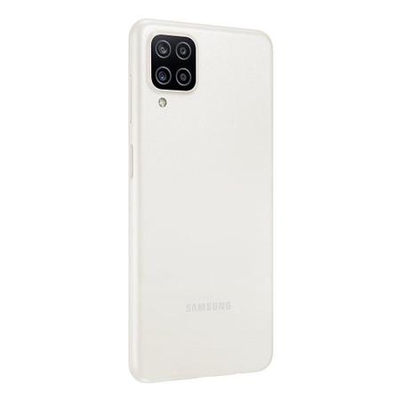 Imagem de Smartphone Samsung Galaxy A12 Branco,Tela de 6.5",4G+Wi-Fi,And.11,Câm.Tras. de 48+5+2+2MP,Front. de 8MP,4GB RAM,64GB