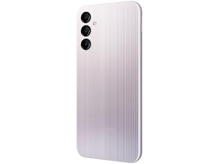 Imagem de Smartphone Samsung Galaxy A14 128GB Prata 4G Octa-Core 4GB RAM 6,6" Câm. Tripla + Selfie 13MP Dual Chip